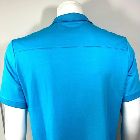 TOMMY BAHAMA POLO SHIRT, "BLUE CRUSH (SKY BLUE) COLOR  SIZE LARGE MEDIUM (M) - Picture 3 of 15